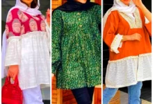 مانتو نخی رنگی کژوال (جدیدترین مدل های ترند امسال ۱۴۰۴ - ۲۰۲۵)
