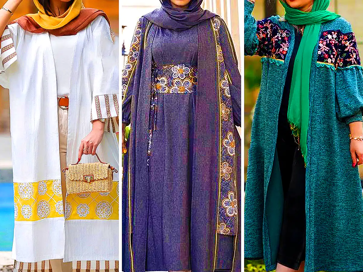 مانتو نخی مدرن زنانه (جدیدترین مدل های ترند امسال ۱۴۰۴ - ۲۰۲۵)