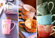 ماگ ماربل پاستیلی (جدیدترین مدل های ترند امسال ۱۴۰۴ - ۲۰۲۵)