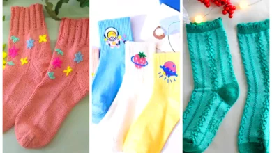 مدل جوراب ساقدار فانتزی (جدیدترین مدل های ترند امسال ۱۴۰۴ - ۲۰۲۵)