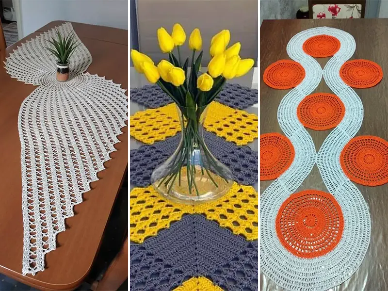 مدل های شیک رومیزی قلاب بافی (جدیدترین مدل های ترند امسال ۱۴۰۴ - ۲۰۲۵) مدل های شیک رومیزی قلاب بافی (جدیدترین مدل های ترند امسال ۱۴۰۴ - ۲۰۲۵)