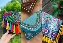 مدل های کیف زنانه جواهردوزی با طرح سنتی (جدیدترین مدل های ترند امسال ۱۴۰۴ - ۲۰۲۵)