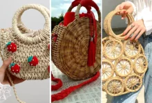 مدل کیف حصیری گرد تابستانی (جدیدترین مدل های ترند امسال ۱۴۰۴ - ۲۰۲۵)
