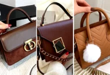 مدل کیف زنانه قهوه ای (جدیدترین مدل های ترند امسال ۱۴۰۴ - ۲۰۲۵)