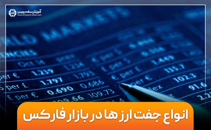معرفی انواع جفت ارزها در بازار فارکس معرفی انواع جفت ارزها در بازار فارکس