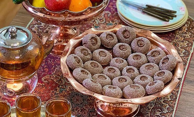 مواد لازم و آموزش شیرینی الماسی خانگی (مرحله به مرحله)