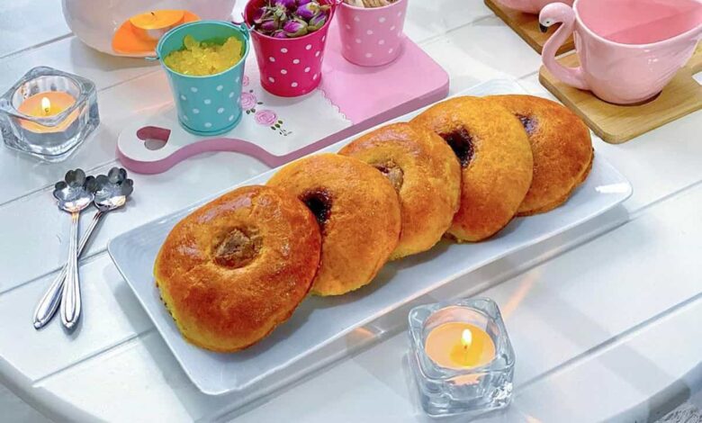 مواد لازم و آموزش کلوچه مربایی خانگی (مرحله به مرحله)