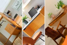 میز تحریر کم جا زیبا و شیک (جدیدترین مدل های ترند امسال ۱۴۰۴ - ۲۰۲۵)
