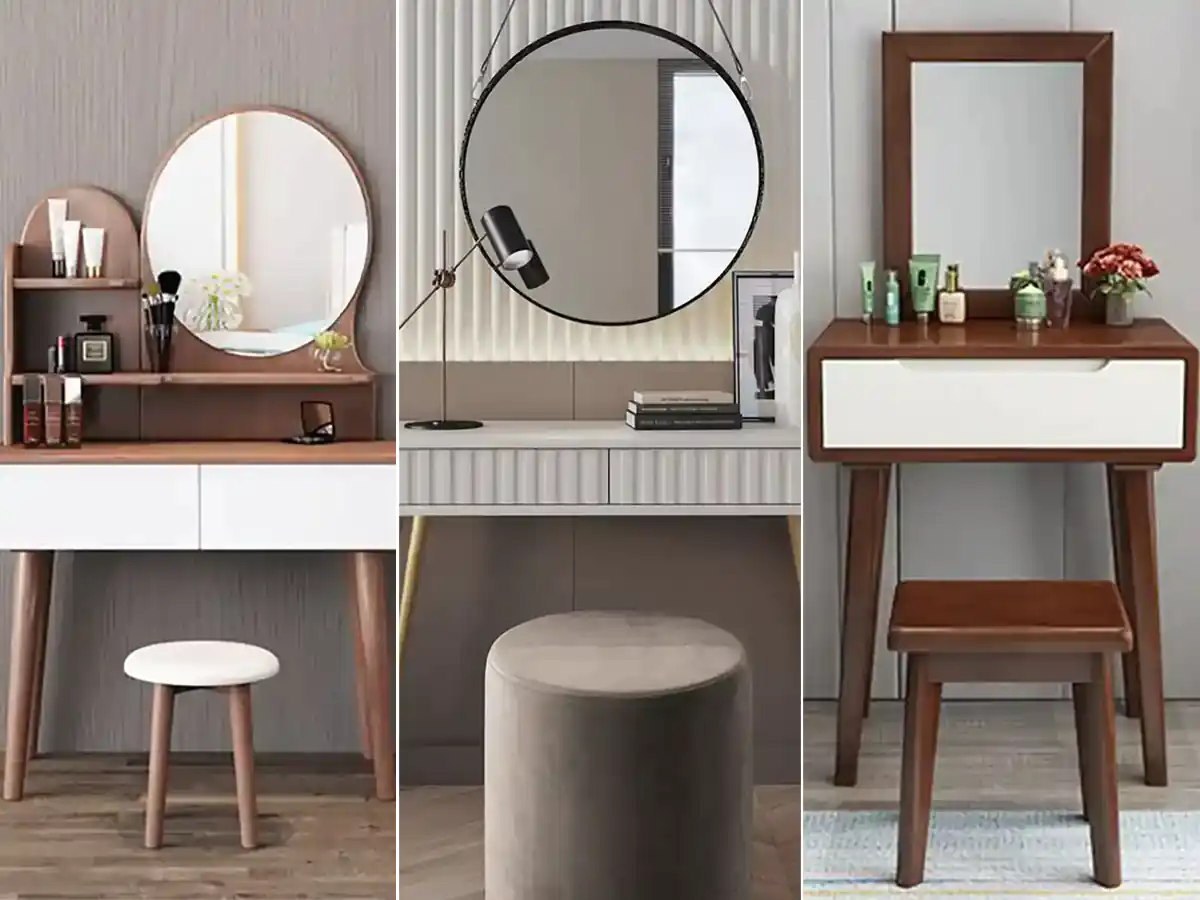 میز میکاپ چوبی شیک (جدیدترین مدل های ترند امسال ۱۴۰۴ - ۲۰۲۵) میز میکاپ چوبی شیک (جدیدترین مدل های ترند امسال ۱۴۰۴ - ۲۰۲۵)