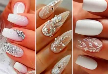 ناخن مینیمال عروس (جدیدترین مدل های ترند امسال ۱۴۰۴ - ۲۰۲۵)