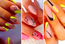 ناخن ژله‌ای بلند شیک (جدیدترین مدل های ترند امسال ۱۴۰۴ - ۲۰۲۵)