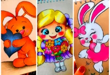نقاشی حرفه ای و جدید (جدیدترین مدل های ترند امسال ۱۴۰۴ - ۲۰۲۵)
