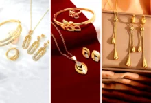 نیم ست شیک و جذاب طلا (جدیدترین مدل های ترند امسال ۱۴۰۴ - ۲۰۲۵)