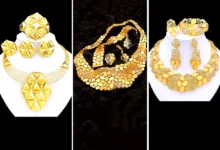 نیم ست طلای عروس دیدنی (جدیدترین مدل های ترند امسال ۱۴۰۴ - ۲۰۲۵)