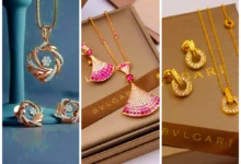نیم ست طلای کوچک مینیمال (جدیدترین مدل های ترند امسال ۱۴۰۴ - ۲۰۲۵)