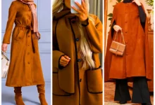 پالتو مخمل شتری (جدیدترین مدل های ترند امسال ۱۴۰۴ - ۲۰۲۵)
