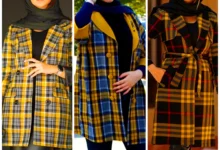 پالتو چارخونه زرد (جدیدترین مدل های ترند امسال ۱۴۰۴ - ۲۰۲۵)