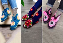 پاپوش بافتنی زنانه (جدیدترین مدل های ترند امسال ۱۴۰۴ - ۲۰۲۵)