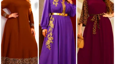 پیراهن بلند طرحدار زنانه (جدیدترین مدل های ترند امسال ۱۴۰۴ - ۲۰۲۵)