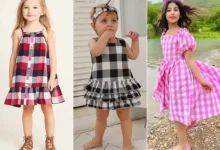 پیراهن بلند چهارخونه دخترونه (جدیدترین مدل های ترند امسال ۱۴۰۴ - ۲۰۲۵)