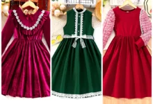 پیراهن دخترونه چیندار رنگی (جدیدترین مدل های ترند امسال ۱۴۰۴ - ۲۰۲۵)
