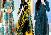 پیراهن سنتی با طرح گل ریز (جدیدترین مدل های ترند امسال ۱۴۰۴ - ۲۰۲۵)