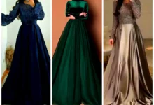 پیراهن شب کلوش مجلسی (جدیدترین مدل های ترند امسال ۱۴۰۴ - ۲۰۲۵)