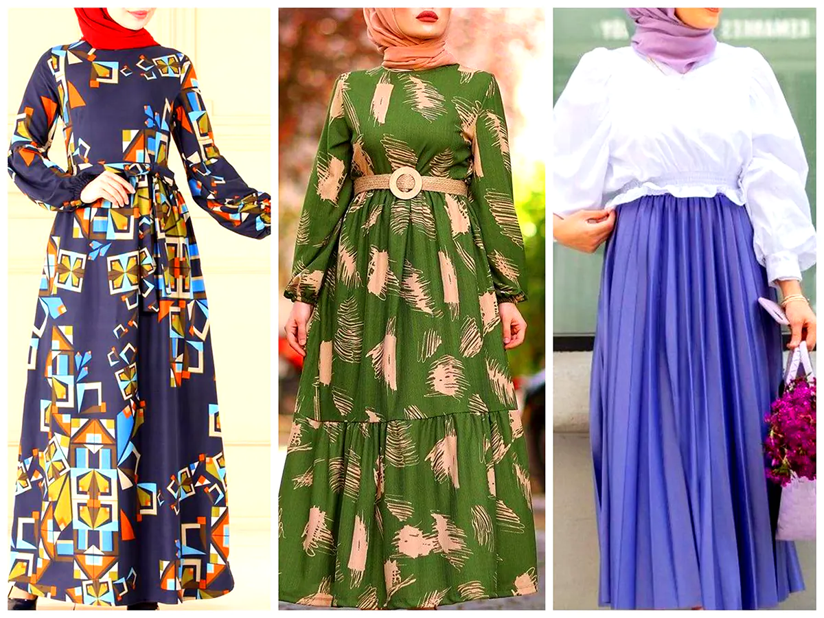پیراهن طرحدار رنگی و شاد (جدیدترین مدل های ترند امسال ۱۴۰۴ - ۲۰۲۵)