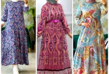 پیراهن طرحدار زیبا و خاص (جدیدترین مدل های ترند امسال ۱۴۰۴ - ۲۰۲۵)