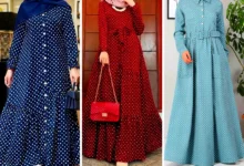 پیراهن مانتویی خال خالی (جدیدترین مدل های ترند امسال ۱۴۰۴ - ۲۰۲۵)