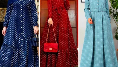 پیراهن مانتویی خال خالی (جدیدترین مدل های ترند امسال ۱۴۰۴ - ۲۰۲۵)