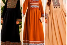 پیراهن نخی مدرن (جدیدترین مدل های ترند امسال ۱۴۰۴ - ۲۰۲۵)