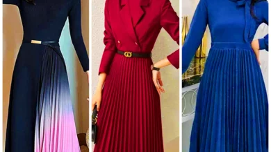 پیراهن کلوش میدی (جدیدترین مدل های ترند امسال ۱۴۰۴ - ۲۰۲۵)