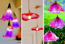 چراغ آویز شیشه ای مدرن (جدیدترین مدل های ترند امسال ۱۴۰۴ - ۲۰۲۵)