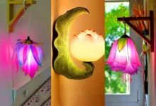 چراغ دیواری شیشه ای رنگی (جدیدترین مدل های ترند امسال ۱۴۰۴ - ۲۰۲۵)