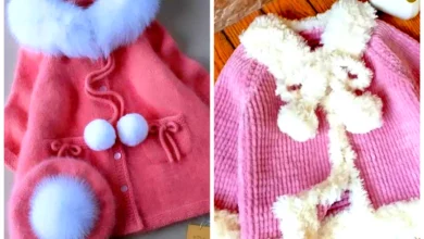 ژاکت دستبافت برای دختربچه ها (جدیدترین مدل های ترند امسال ۱۴۰۴ - ۲۰۲۵)