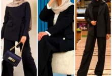 کت و شلوار مجلسی مشکی (جدیدترین مدل های ترند امسال ۱۴۰۴ - ۲۰۲۵)