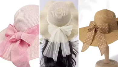 کلاه بچگانه دخترانه حصری پاپیون دار (جدیدترین مدل های ترند امسال ۱۴۰۴ - ۲۰۲۵)