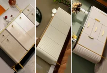 کنسول مدرن سفید (جدیدترین مدل های ترند امسال ۱۴۰۴ - ۲۰۲۵)