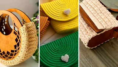 کیف بافتنی لاکچری (جدیدترین مدل های ترند امسال ۱۴۰۴ - ۲۰۲۵)