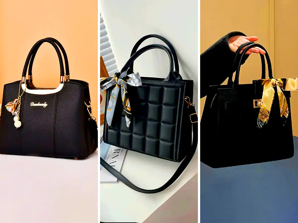 کیف دستی رسمی مشکی زنانه (جدیدترین مدل های ترند امسال ۱۴۰۴ - ۲۰۲۵)