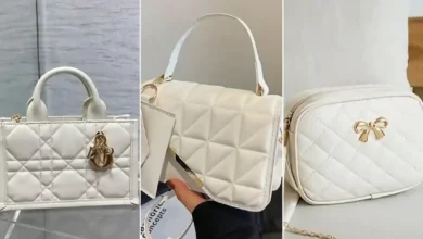 کیف دستی سفید باکلاس زنانه (جدیدترین مدل های ترند امسال ۱۴۰۴ - ۲۰۲۵)