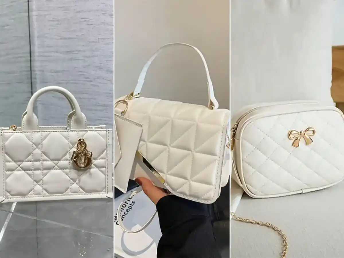 کیف دستی سفید باکلاس زنانه (جدیدترین مدل های ترند امسال ۱۴۰۴ - ۲۰۲۵)