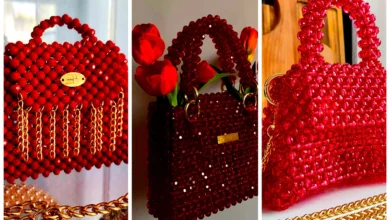 کیف دستی قرمز کریستالی (جدیدترین مدل های ترند امسال ۱۴۰۴ - ۲۰۲۵)