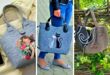 کیف دستی نمدی گلدوزی شده (جدیدترین مدل های ترند امسال ۱۴۰۴ - ۲۰۲۵)