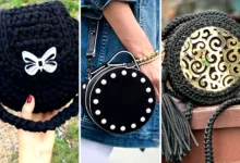 کیف زنانه دوشی گرد مشکی (جدیدترین مدل های ترند امسال ۱۴۰۴ - ۲۰۲۵)