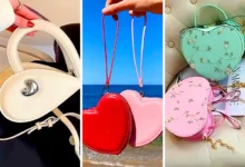کیف شانه ای طرح قلب (جدیدترین مدل های ترند امسال ۱۴۰۴ - ۲۰۲۵)