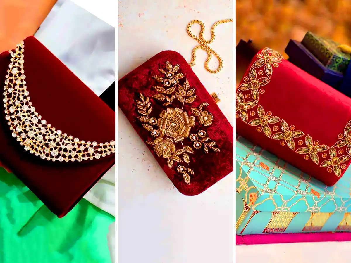 کیف عروس مخملی (جدیدترین مدل های ترند امسال ۱۴۰۴ - ۲۰۲۵) کیف عروس مخملی (جدیدترین مدل های ترند امسال ۱۴۰۴ - ۲۰۲۵)