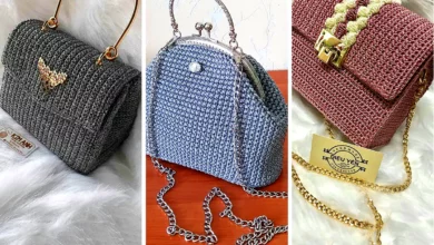 کیف فانتزی بافتنی (جدیدترین مدل های ترند امسال ۱۴۰۴ - ۲۰۲۵)