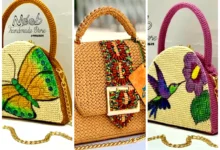 کیف منجوق دوزی مدرن (جدیدترین مدل های ترند امسال ۱۴۰۴ - ۲۰۲۵)